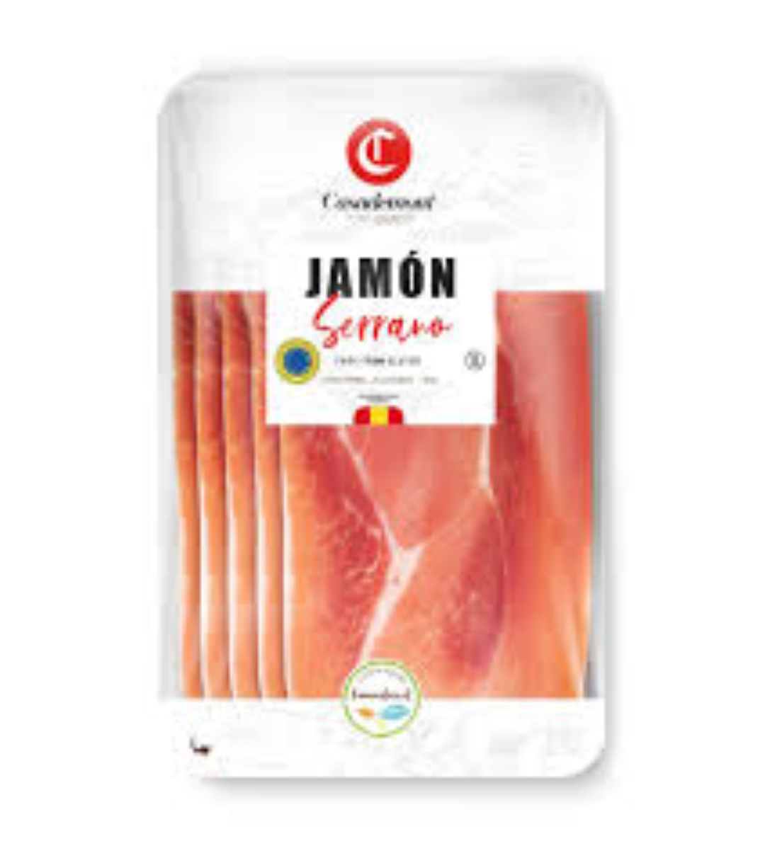 CASADEMONT JAMON SERRANO LONCHEADO 100G